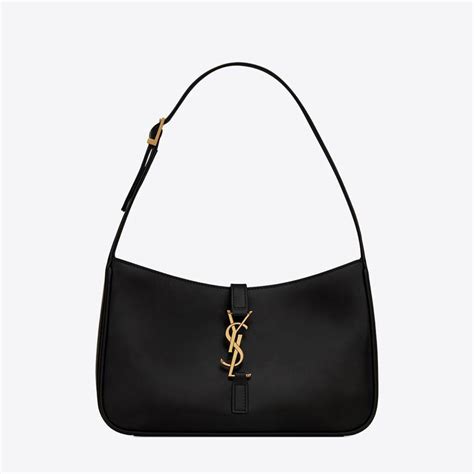 ysl bag black on black|ysl shoulder bag price.